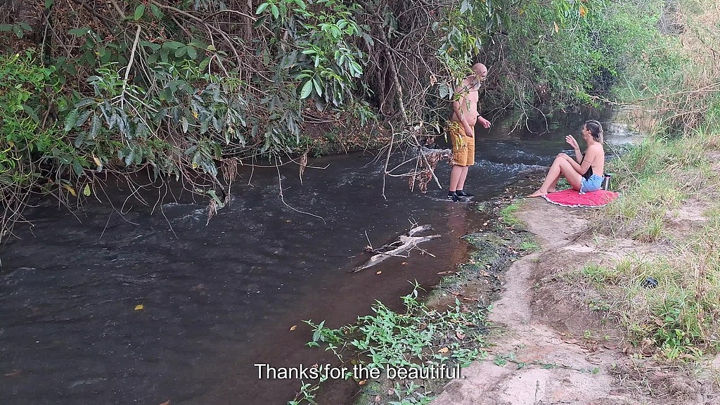 strangers are caught having sex at the waterfall. (Victor SweetCoupleStories, Gabi SweetCoupleStories) strangers are caught having sex at the waterfall. (Victor SweetCoupleStories, Gabi SweetCoupleStories)