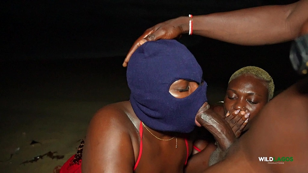 we had a threesome at the beach at night (Bad Booty Orisha, Ebonychoco, Fifty Production) we had a threesome at the beach at night (Bad Booty Orisha, Ebonychoco, Fifty Production)
