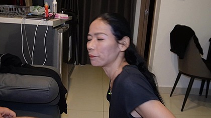 Threesome with 2 Asian Mature Milfs