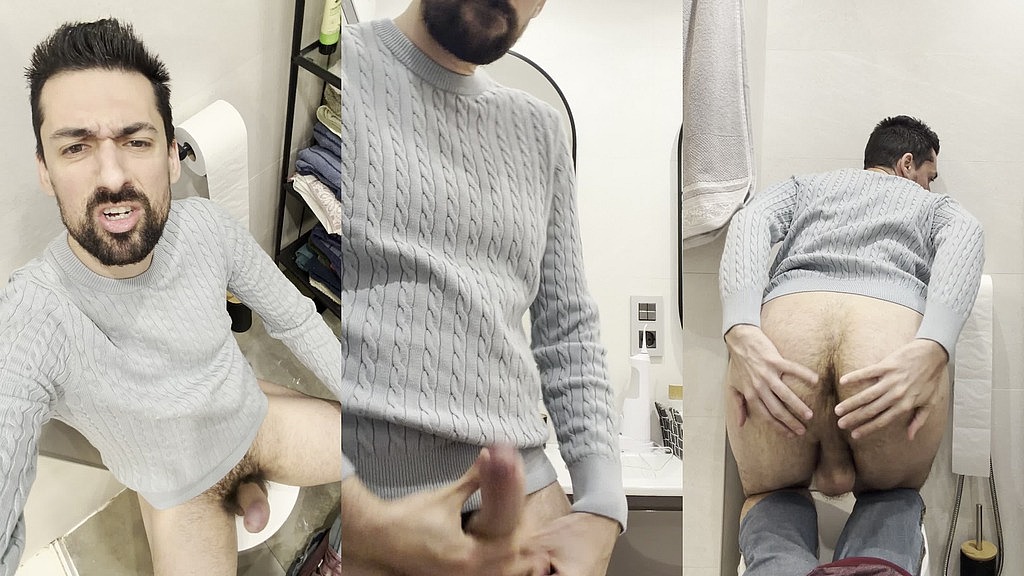sexy daddy jerking off and fingering ass (Liam Harding) sexy daddy jerking off and fingering ass (Liam Harding)