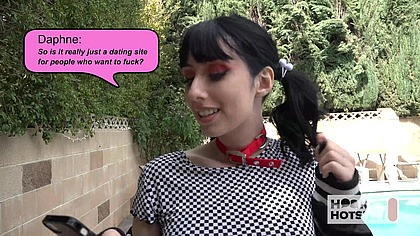 Slim Legend Daphne Dare Gets The Savagest Pussy Wrecking Ever!