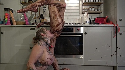 PISS PUKE CHOCOLATE CAKE ANAL WHORES