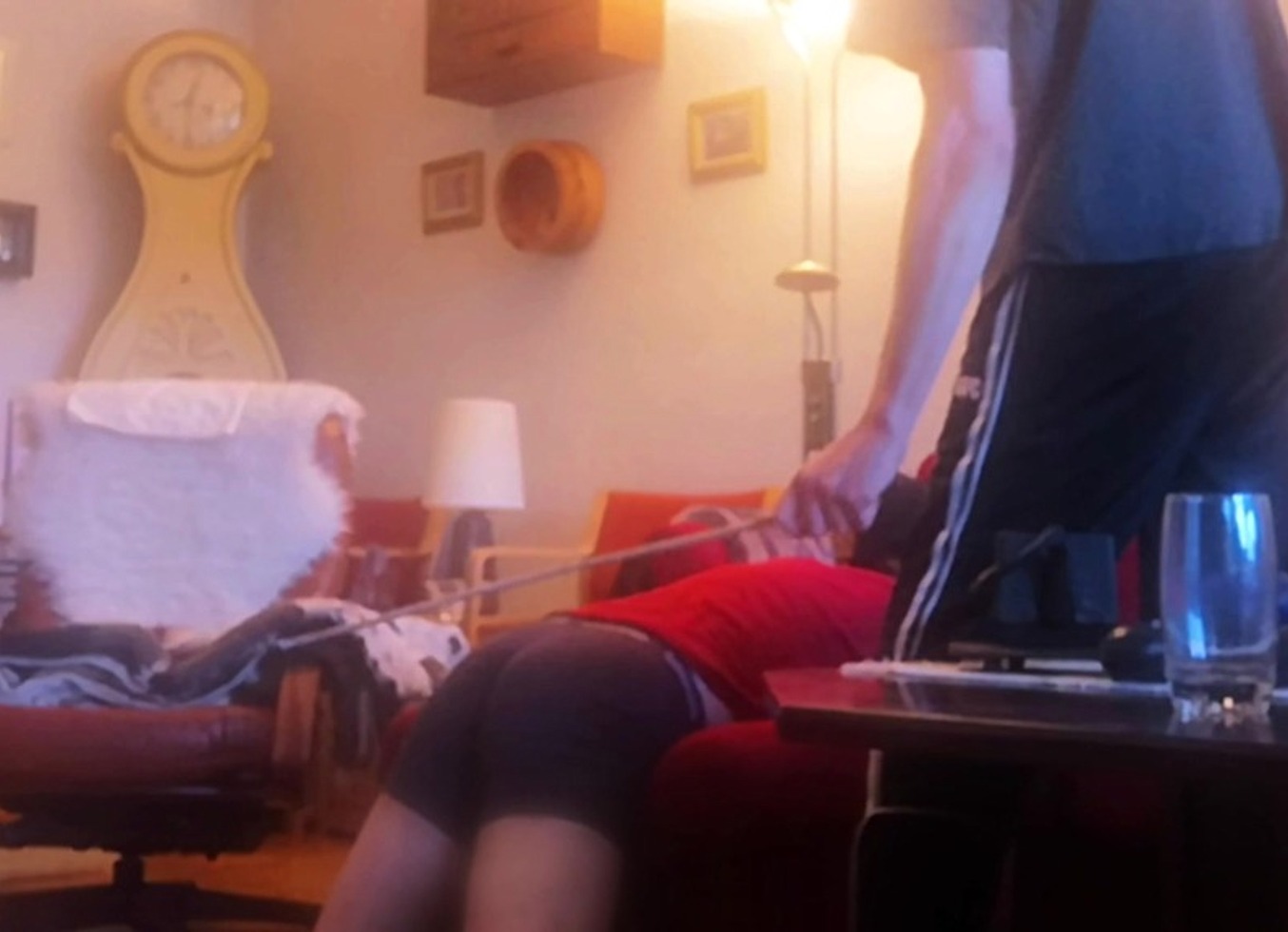 Amateurboy Gets Caned On His Feet And Ass