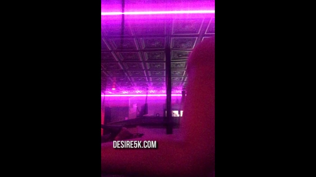 strip club footage of big booty stripper