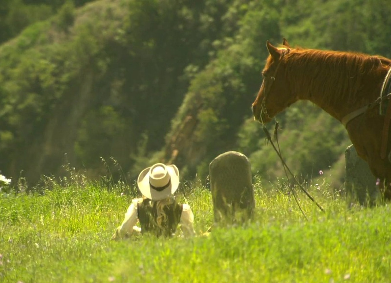 Brooke Ballentyne Fucks A Hired Ranch Hand By The Fireside Outdoors