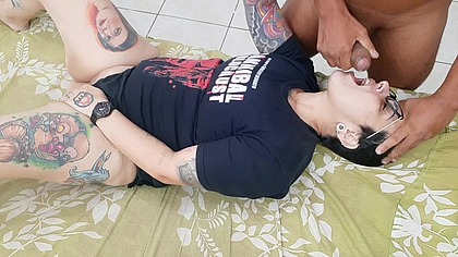 Dirty talk, sex and cum in the mouth - Part 2