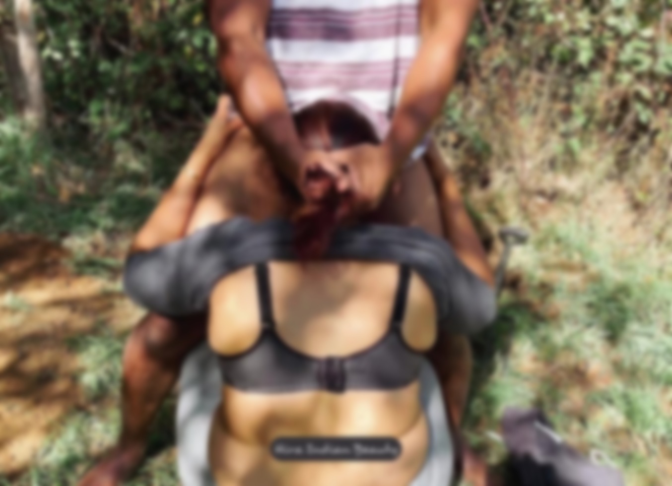 Indian Woman Enjoys Rough Outdoor Fun With Farm Worker - Face Fucked, Anal Sex And Lip Lock Kissing