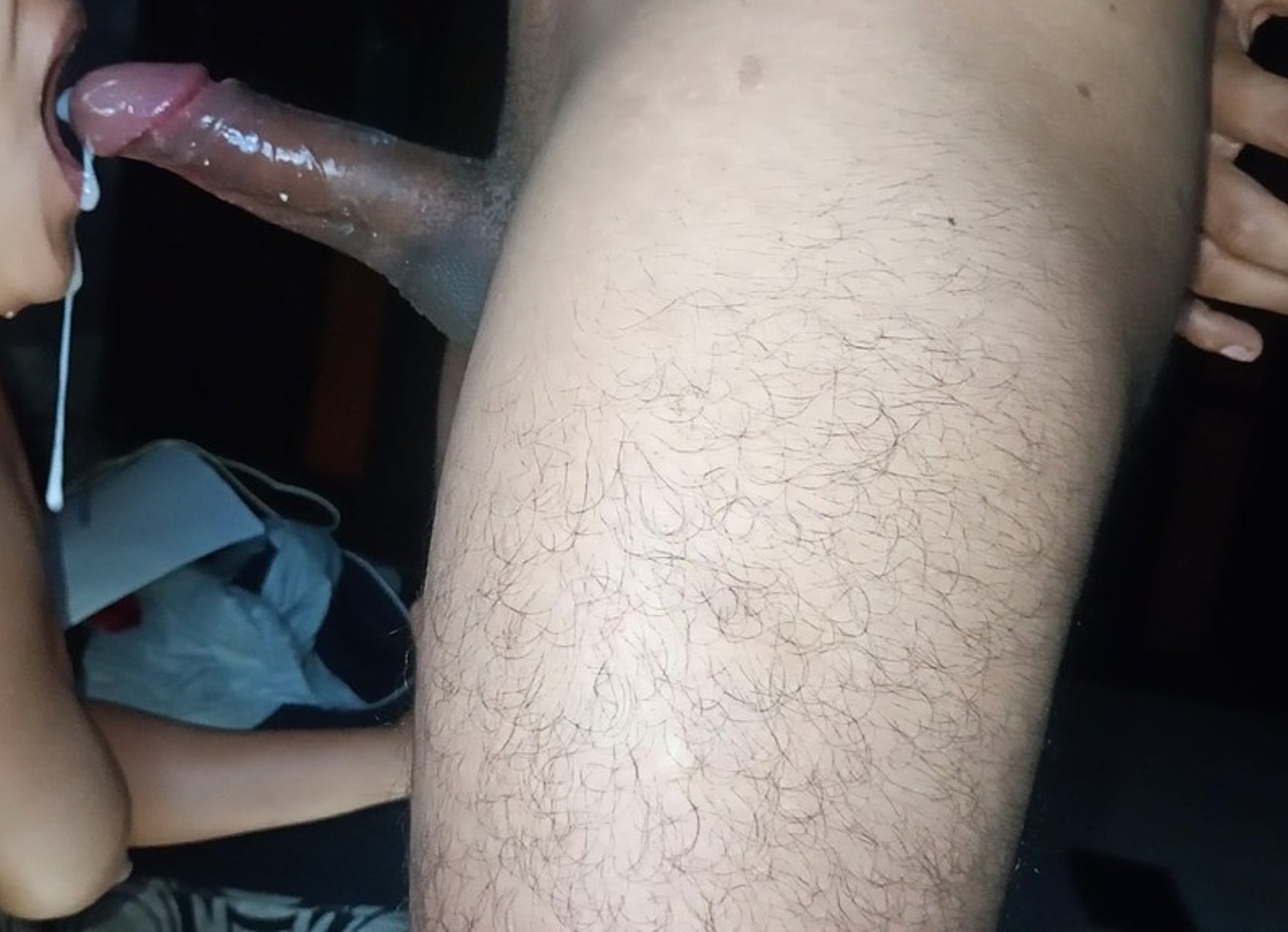 Mi Vecina Practica Su Garganta Profunda Con Mi Polla