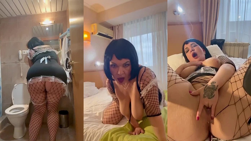 milf maid decided to do the cleaning in her anal and pussy holes (Karmenmilf) milf maid decided to do the cleaning in her anal and pussy holes (Karmenmilf)