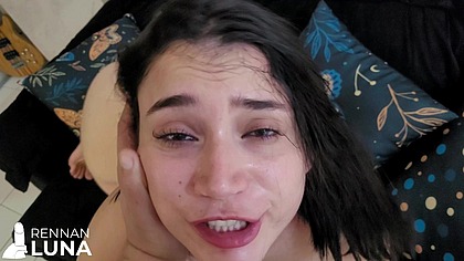 Esposa Novinha Dando o Cuzinho e Gozando Muito no Pauzao! (ATM/SQUIRT/GAPE)