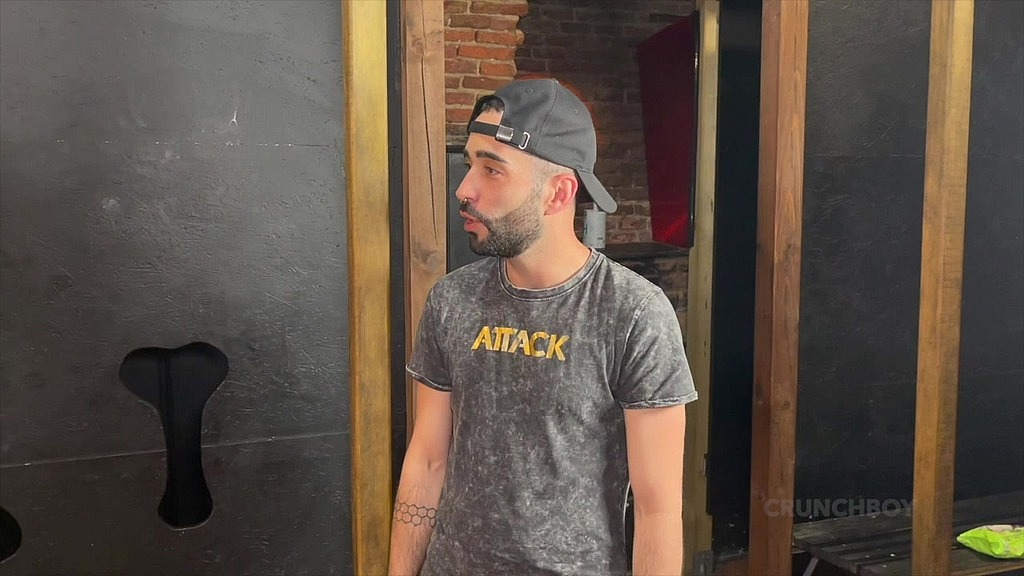 spanish boy fucking bareback in backroom in fetish outfits (Bony Babyron, Crunch Rafamarco, John Rodriguez) spanish boy fucking bareback in backroom in fetish outfits (Bony Babyron, Crunch Rafamarco, John Rodriguez)