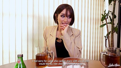 Milf cheats on her husband with 2 big cocks at home - Part 5