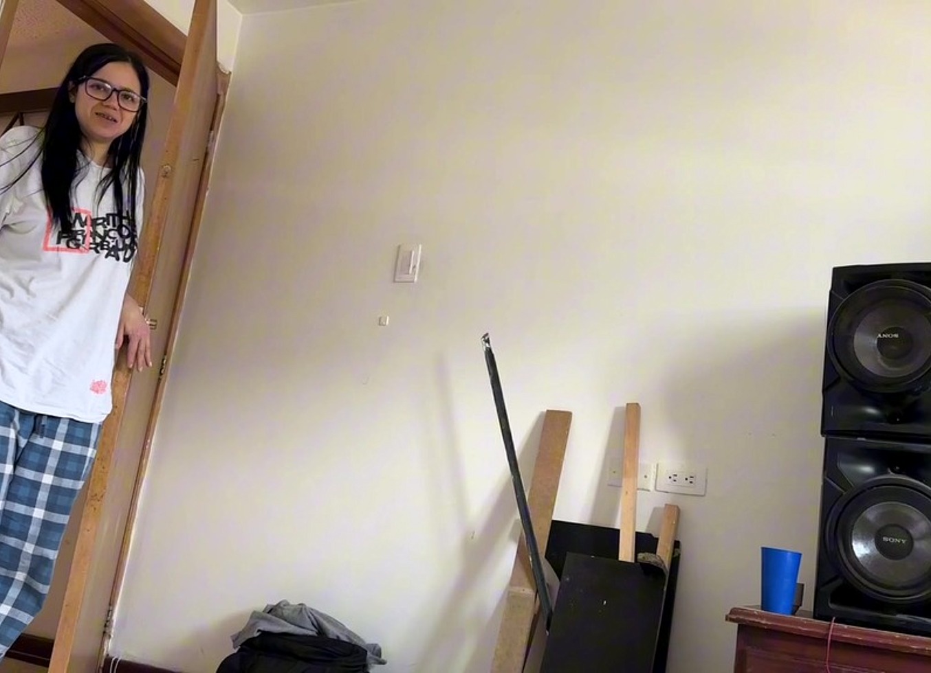 My Step-Cousin Was Very Horny During My Stay At Her House