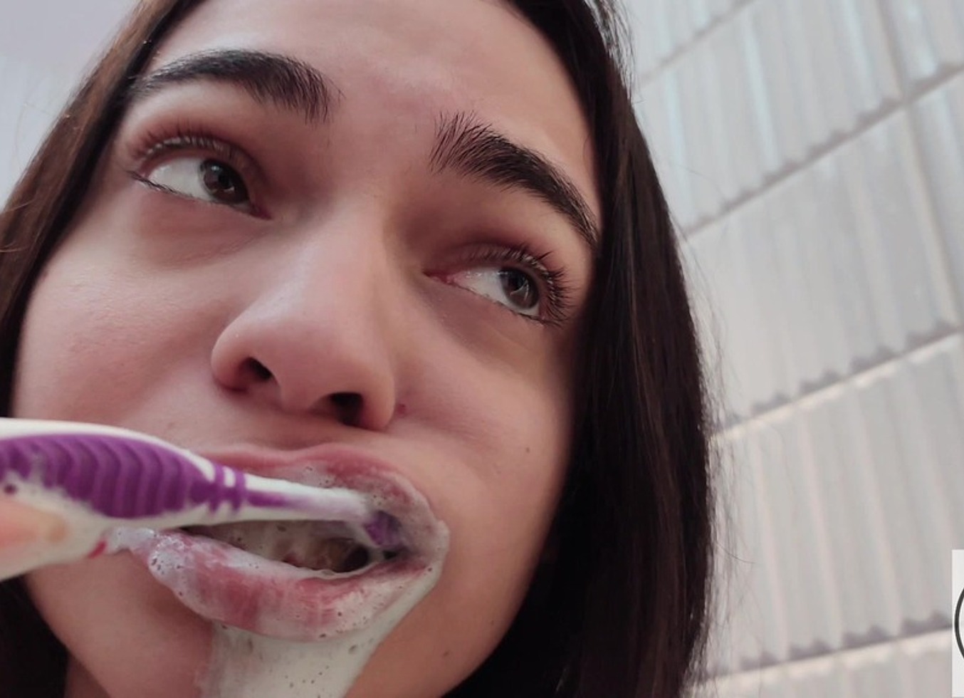 4K Dental Hygienist Routine Mouth Fetish Closeups Naked