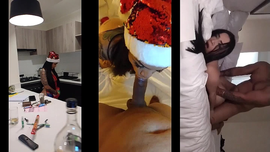 actriz porno venezolana rachelle quema el pavo de navidad y a cambio recibe una fuerte follada con mucha leche (Chanellxx, Alessandroxx) actriz porno venezolana rachelle quema el pavo de navidad y a cambio recibe una fuerte follada con mucha leche (Chanellxx, Alessandroxx)