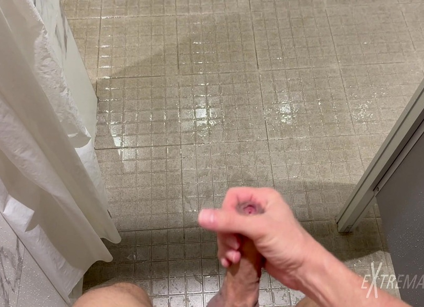 Gym Locker Room Stud Masturbation