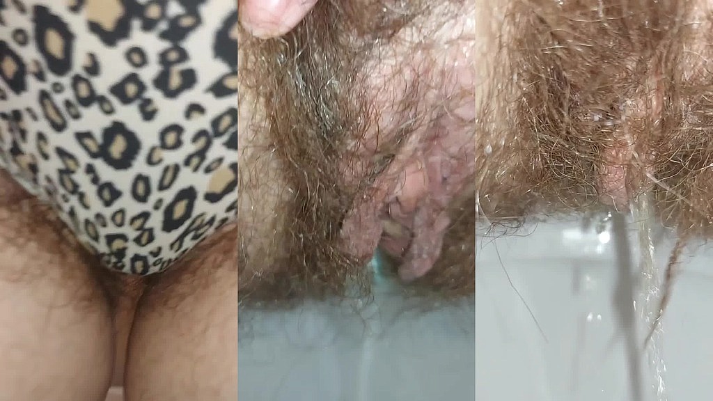 hairy pussy pisses a lot (GinnaGg) hairy pussy pisses a lot (GinnaGg)