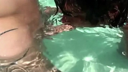 JESS ROYAn fucked oudoor in the swimmoing pool by straight surfer