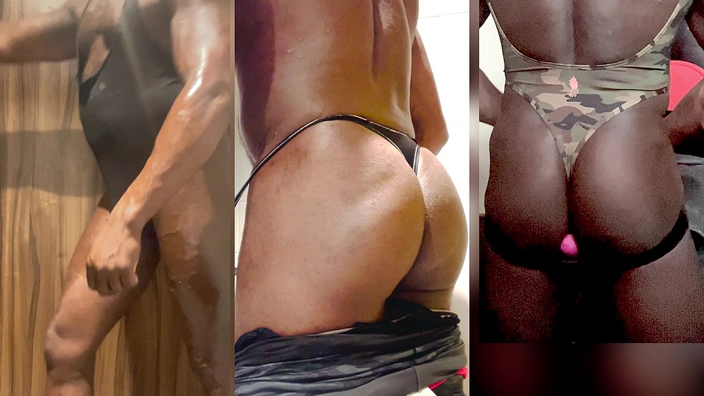 post workout g string singlet oiled flex & toy session (Brody Richardson) post workout g string singlet oiled flex & toy session (Brody Richardson)