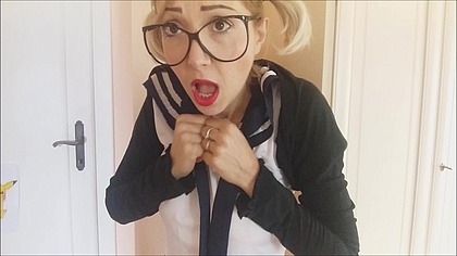 oh my god! there's a monster with a big cock in my room!