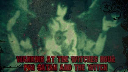 Wanking at the witches hour for Satan and the Witch
