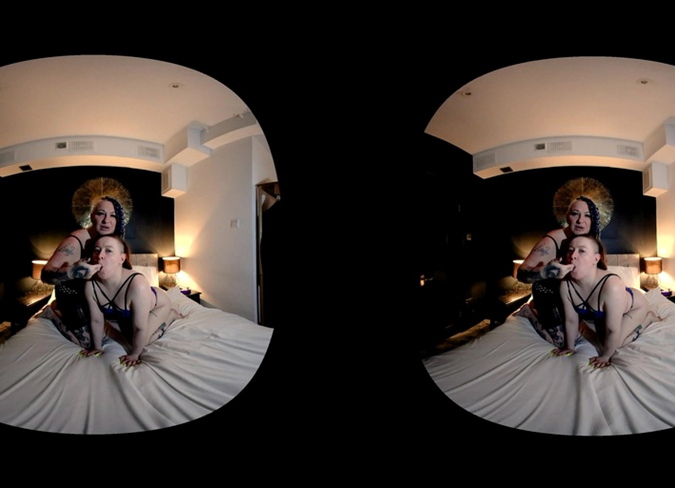 Livie Blainn Gives Cuckold Training To Ruby Lix
