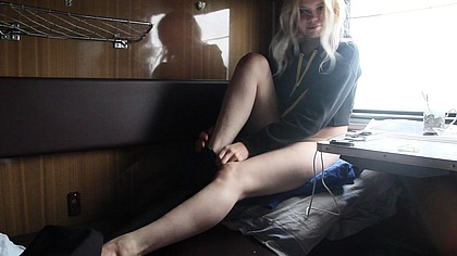 THE ROMANCE OF TRAINS AND A YOUNG STUDENT 18+ GOES TO STUDY