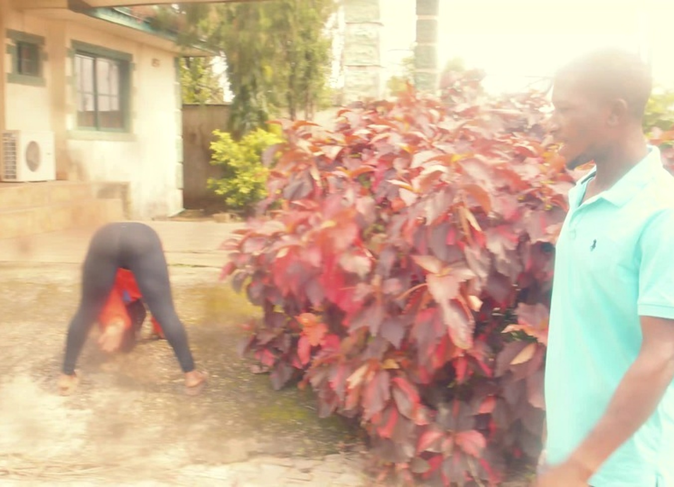 Gateman Got Lucky with Madam Pikin