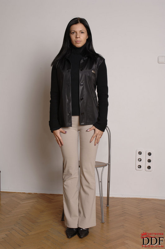 Check the hot legs of sexy newcomer #2