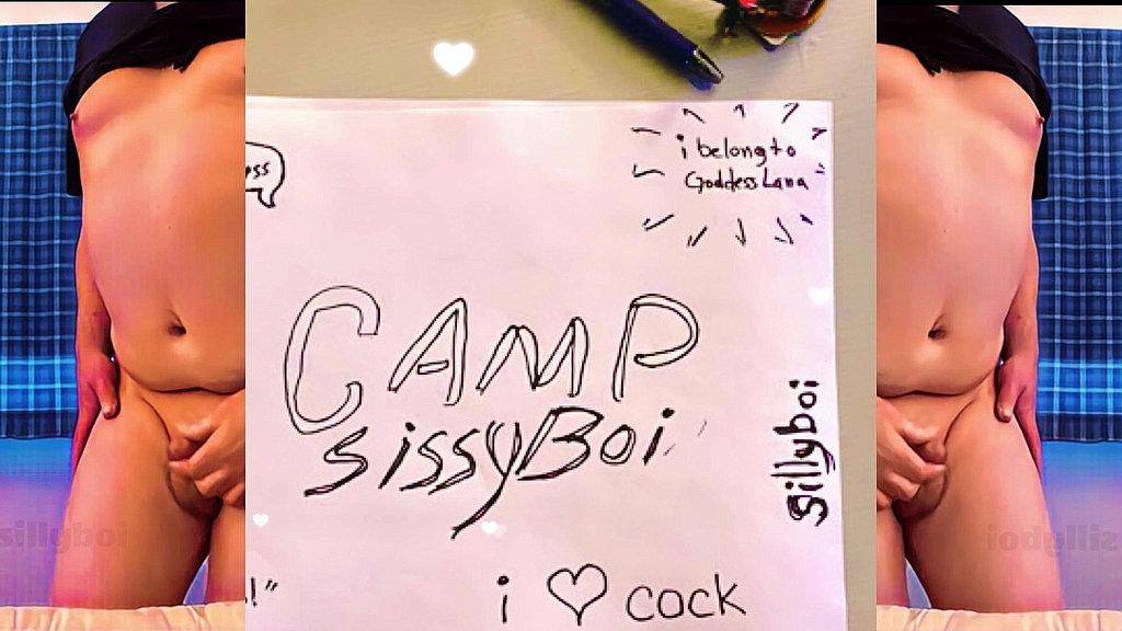 super sissy showing us his super duper itty bitty sissy clitty (GoddessLana, Sillyboi) super sissy showing us his super duper itty bitty sissy clitty (GoddessLana, Sillyboi)