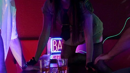 Asian Teen Takes Big Black Cock