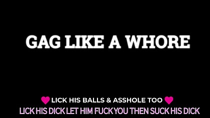 Become motived to perform ass to mouth BJS