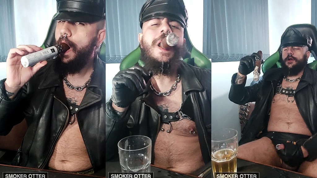 solo pierced cigar gloved leather bate and cum (Smokerotter) solo pierced cigar gloved leather bate and cum (Smokerotter)