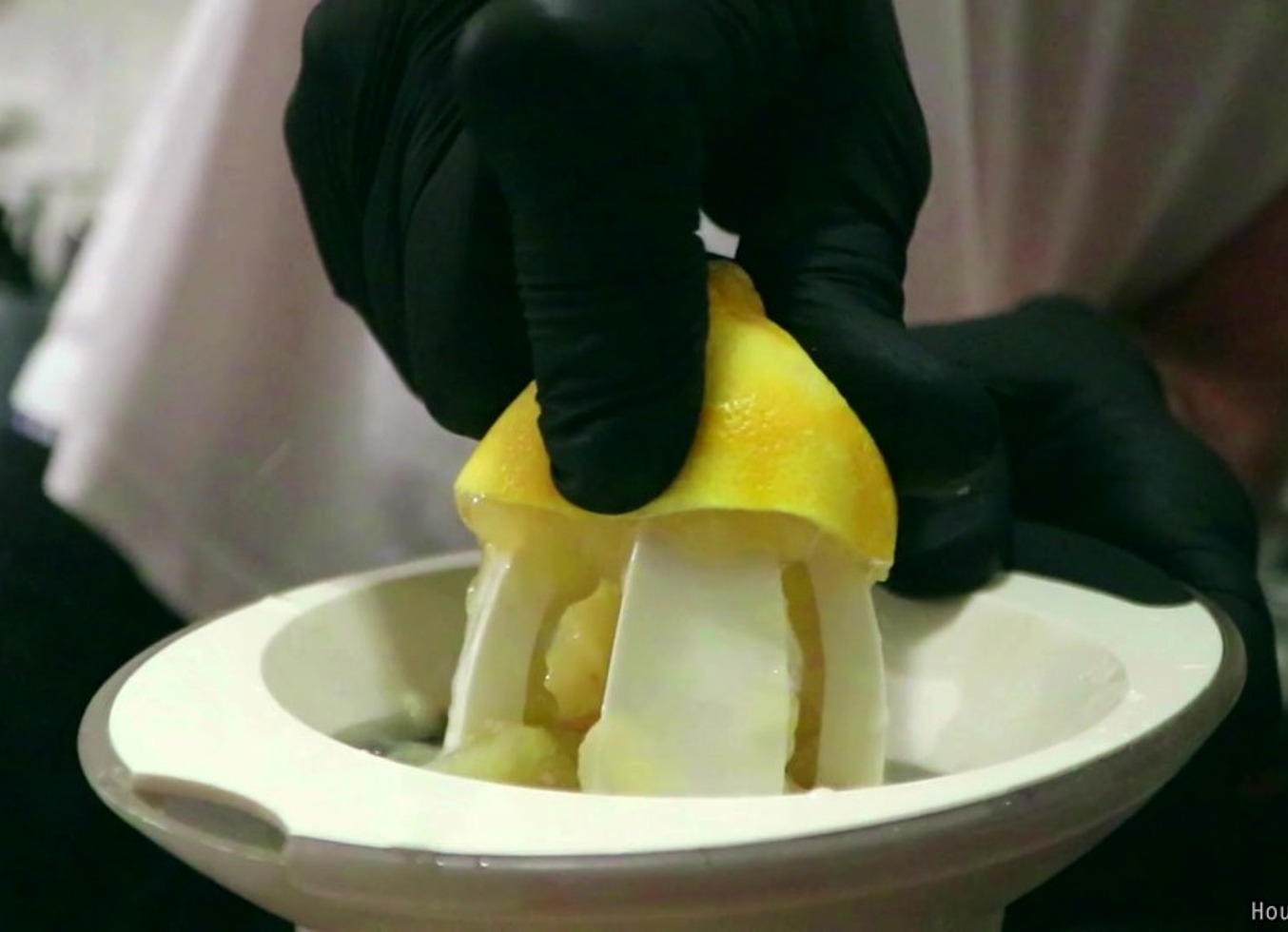 Gloved Food Prep ASMR Lemon Garlic And Thyme