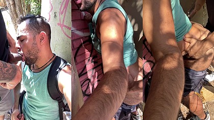 MACHO MAMOU E DEU PARA O CAMINHONEIRO NO ENCOSTO DA RODOVIA.