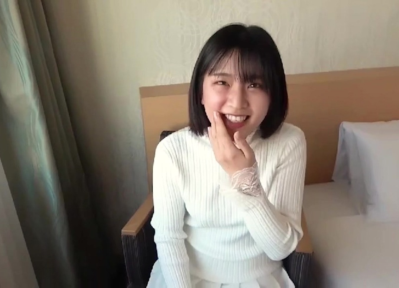 18-Year-Old Japanese Black-Haired Beauty. Short Height, Small Breasts, Amateur Blowjob And Cum In Mouth,. Uncensored