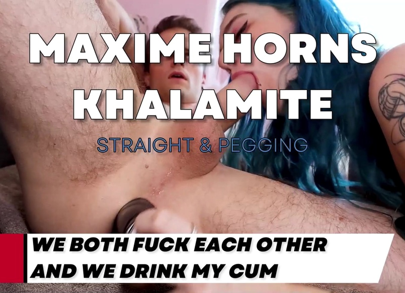 Free Preview - Getting Pegged by Khalamite Strap on Pegging Bisexual Versatile French