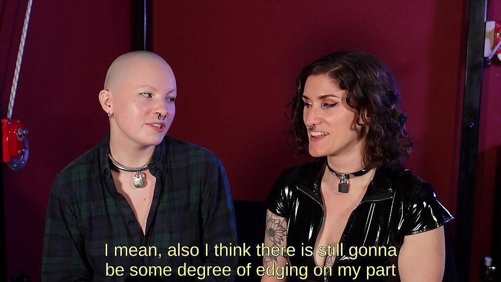 regalato - trix viene tagliato mentre eryn schizza - con sottotitoli (Eryn Rose, Imaginatrix, Sinister) given away - trix edged while eryn squirts - with subtitles (Eryn Rose, Imaginatrix, Sinister)