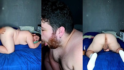 Fiquei pelado e de quatro esperando meu namorado e olha no que deu (COMPLETO)