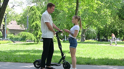 The City Tour Turns Wild: A Blonde's Pleasure Expedition