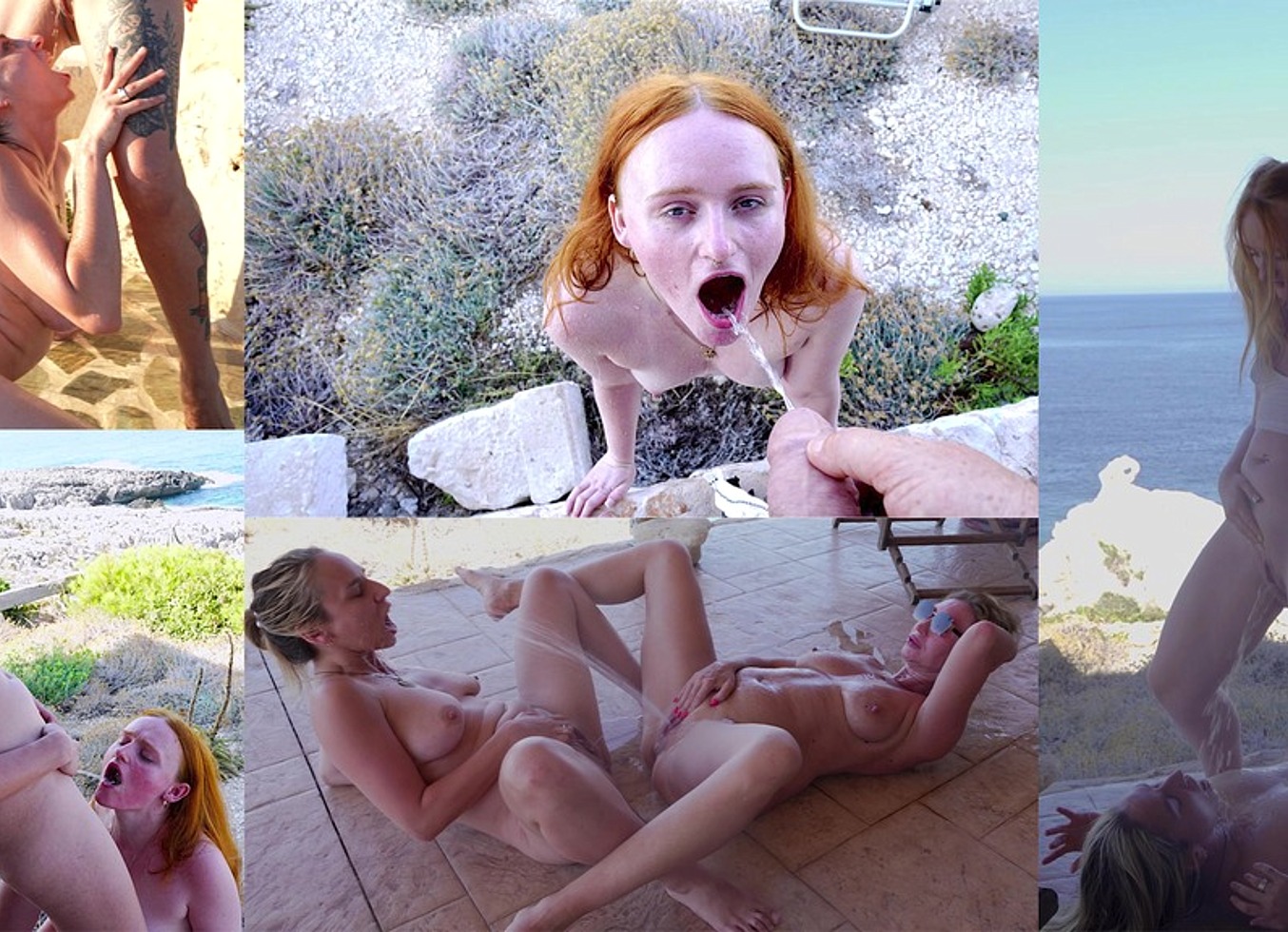 Afternoon Full Of Golden Shower's And Pee Drinking On Holiday