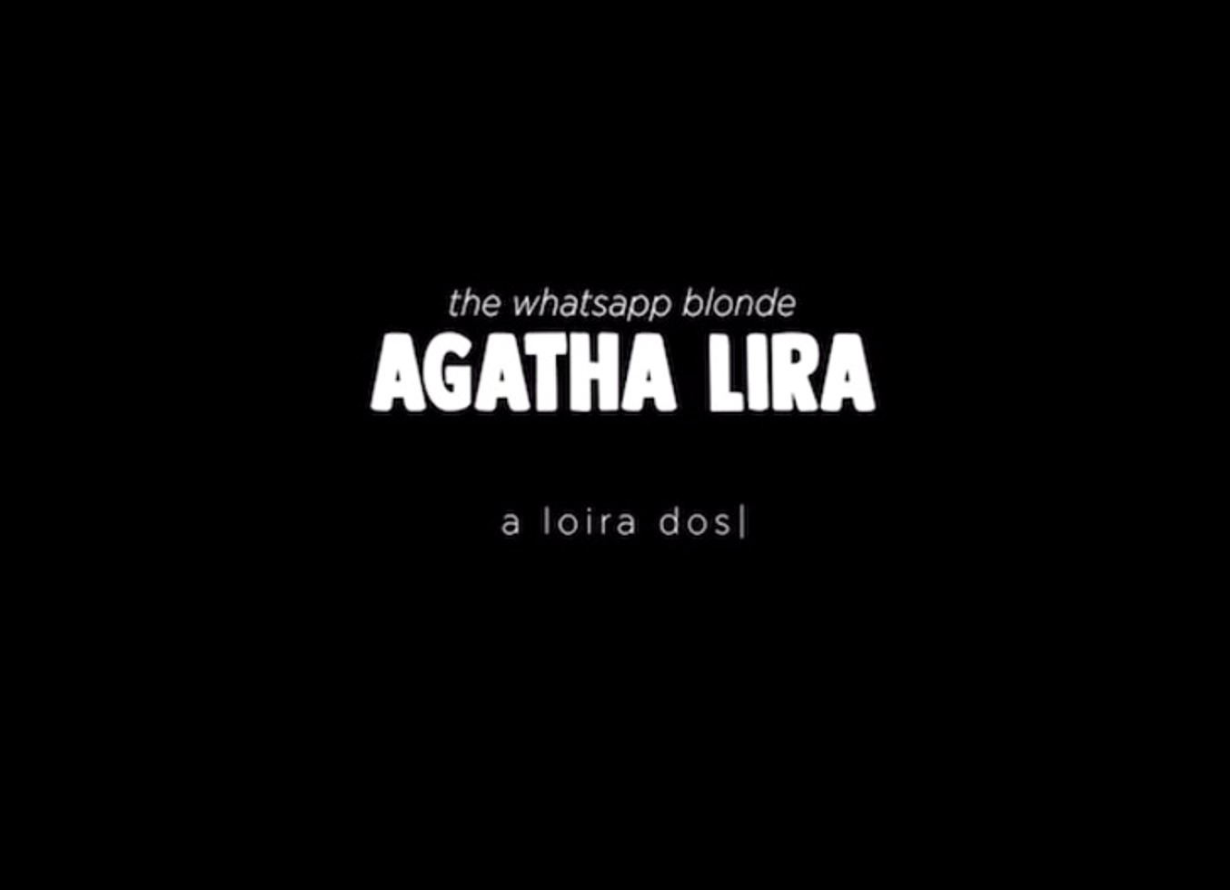 Soquei Bastante Do Rabo Da Agatha Lira E Gozei Dentro