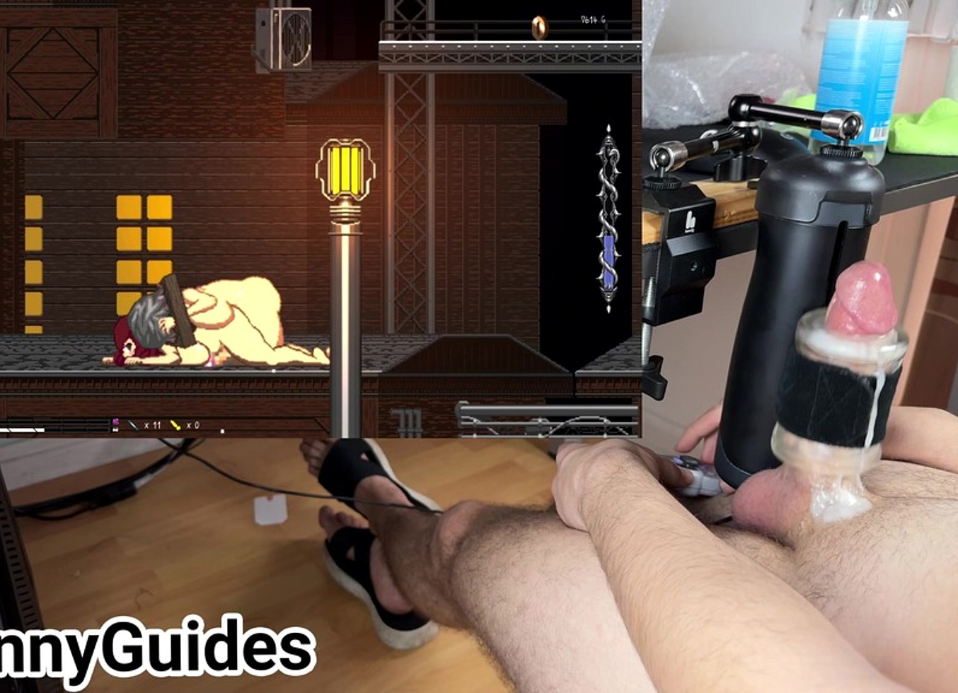 New Synced Game Makes Boy Whimper