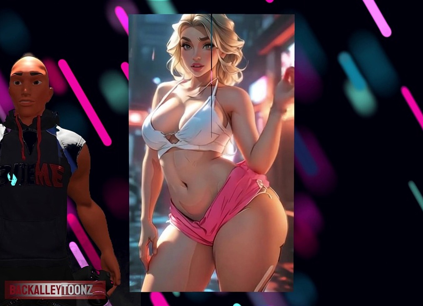 All My Bad Bitches Music Video With Curvy AI Vixens