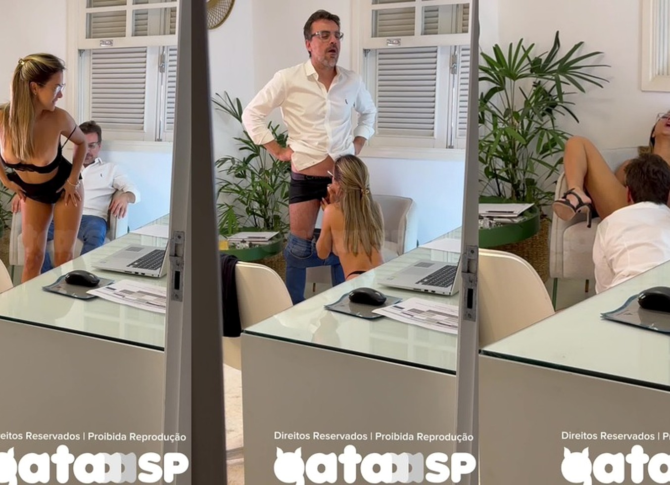 Provoquei Meu Chefe Durante A Reuniao De Trabalho E O Clima Pegou Fogo