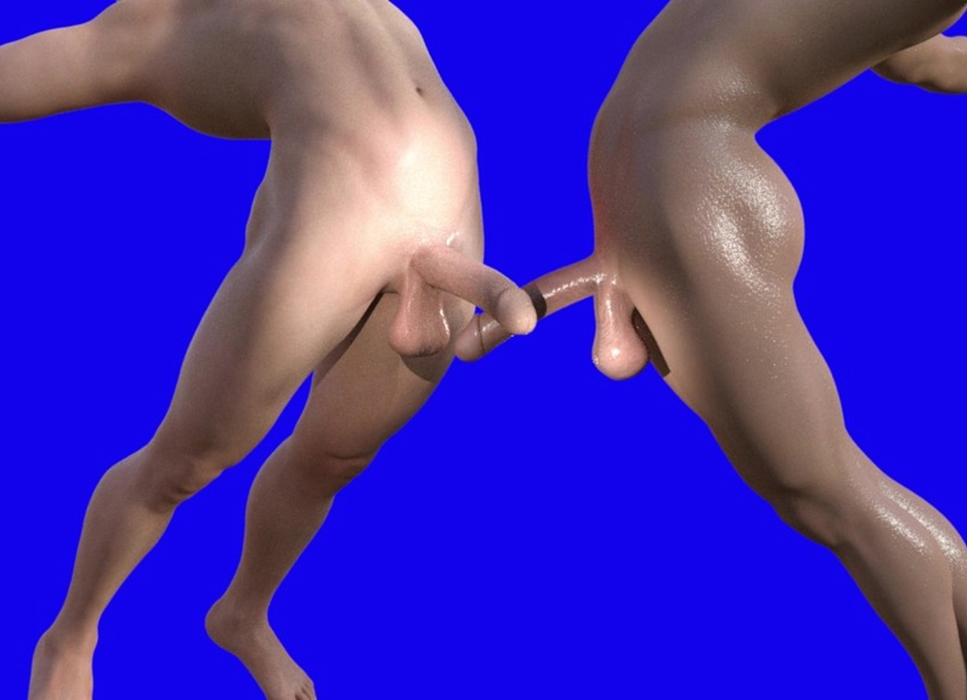 Cockbox3D - Update # 20 Big Oily 3D Dicks Frotting Docking Gay