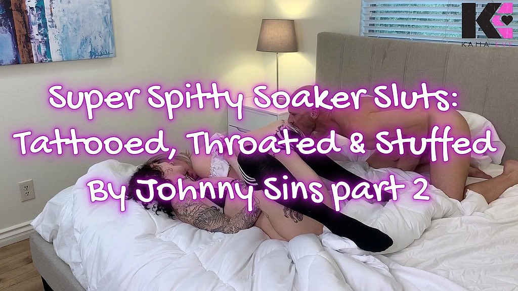 pt 2. super spitty soaker sluts: tattooed, throated & stuffed by johnny sins (Johnny Sins, Lydia Black, Kaiia Eve) pt 2. super spitty soaker sluts: tattooed, throated & stuffed by johnny sins (Johnny Sins, Lydia Black, Kaiia Eve)