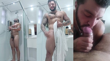 URSAO EM: tomando banho pro hetero me comer em off