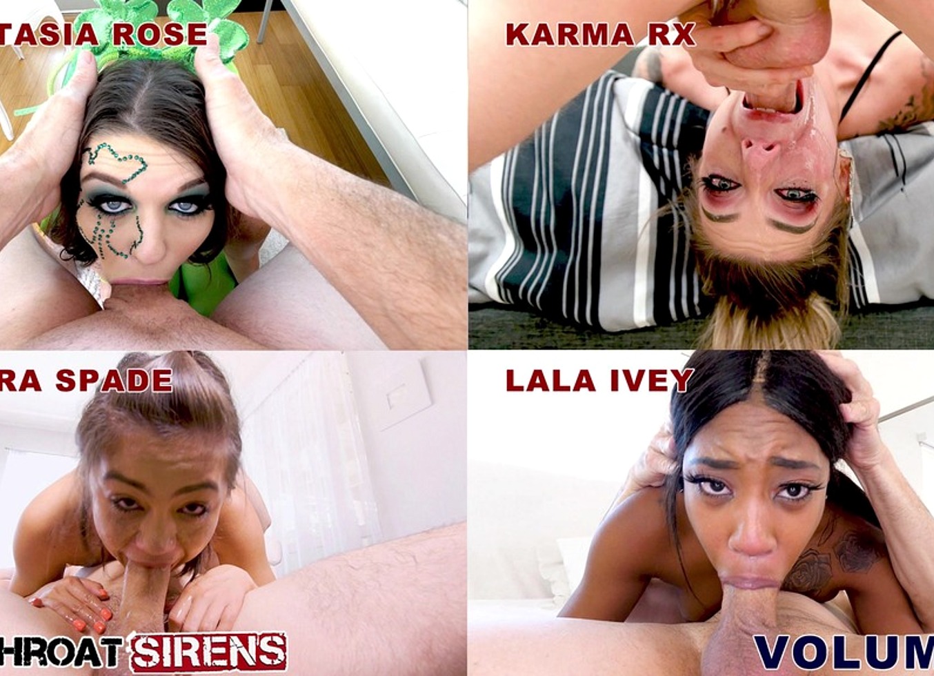 Deepthroat Sirens Compilation - Vol 70 - Deepthroat & Face Fuck Blowjobs Full Scenes Featuring Anastasia Rose, Karma Rx, Kendra Spade Lala Ivey
