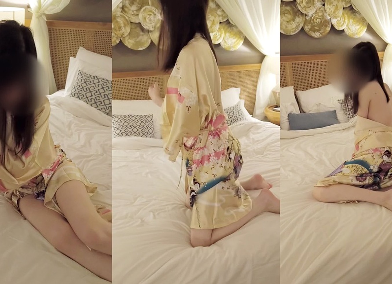 Free Pose Wearing Japanese Kimono